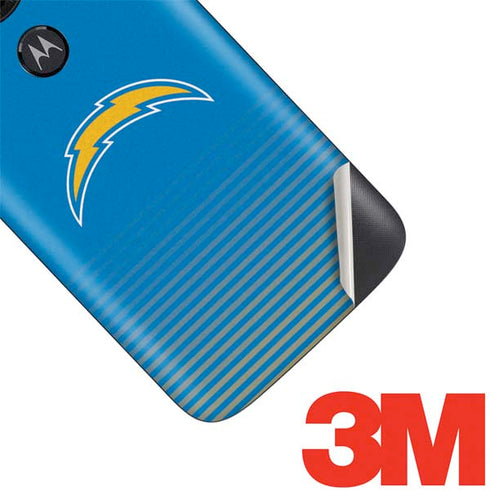 NFL Los Angeles Chargers Breakaway Moto E5 Play Skin